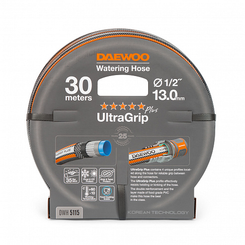 Шланг 1/2" (13мм) - 30м DAEWOO UltraGrip Plus DWH 5115_2